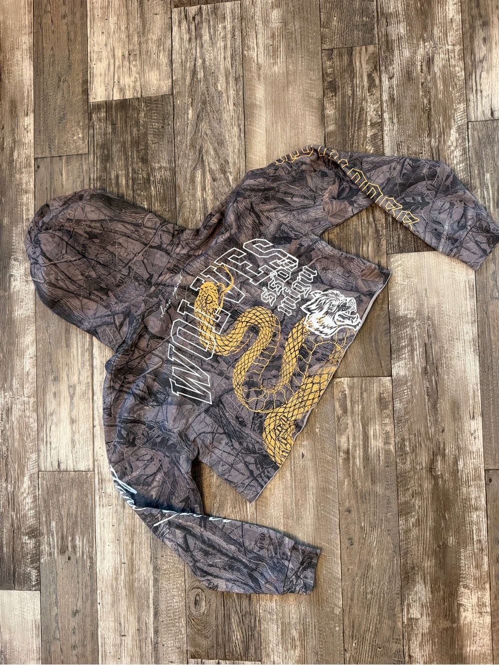 Darc Sport Camo cropped Hoodie
